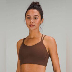 Lululemon Like a Cloud Longline Bra *Light Support, B/C Cup Java NWT